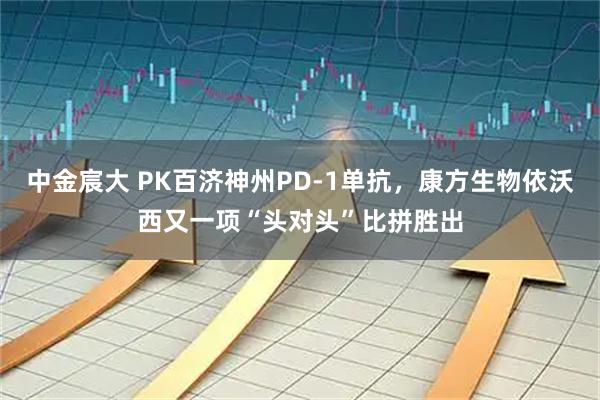 中金宸大 PK百济神州PD-1单抗，康方生物依沃西又一项“头对头”比拼胜出